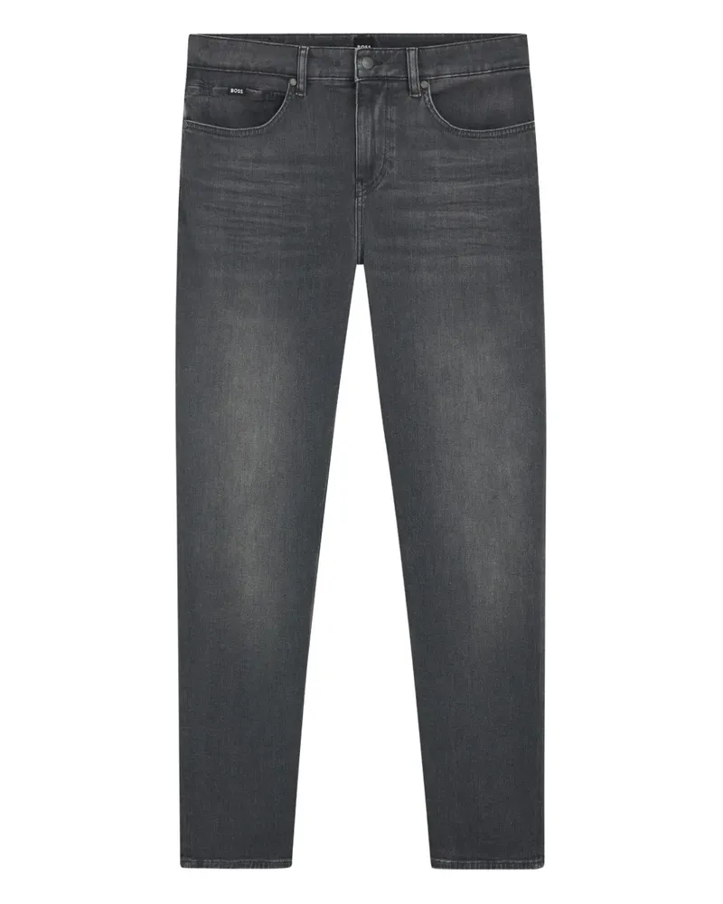 HUGO BOSS Five-Pocket-Jeans - Grau Grau