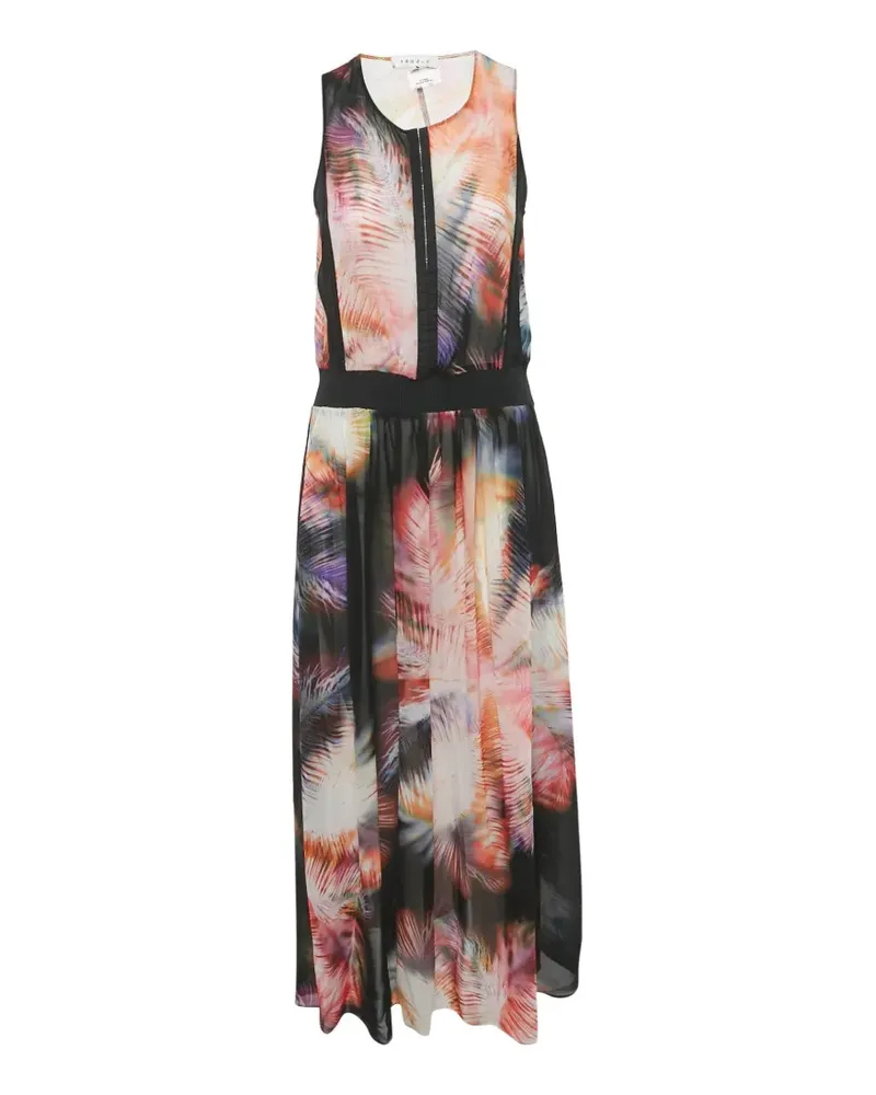 Sandro Kleid mit Print - Rosa Rosa