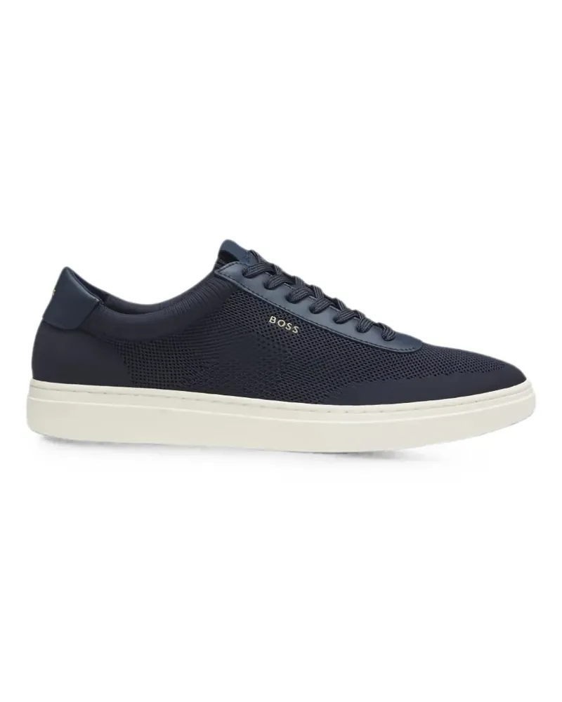 HUGO BOSS Sneakers mit Logo-Print - Blau Blau