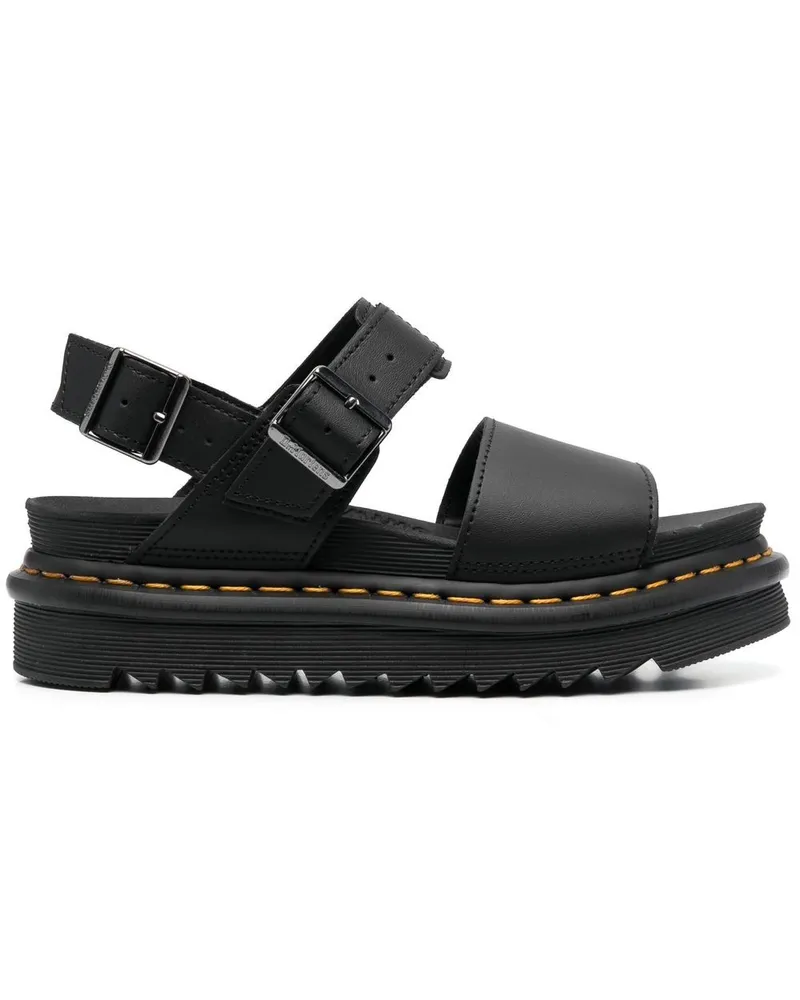 Dr.Martens Voss Plateau-Sandalen - Schwarz Schwarz
