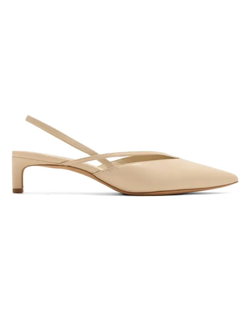 Vince Slingback-Pumps mit überkreuzten Riemen - Nude Nude