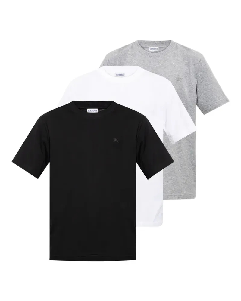 Burberry Set aus drei T-Shirts - Schwarz Schwarz