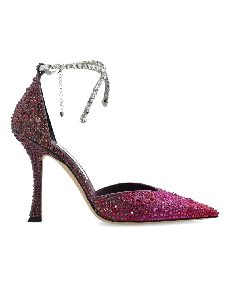 Jimmy Choo Stevie Pumps mit Kristallen - Violett Violett