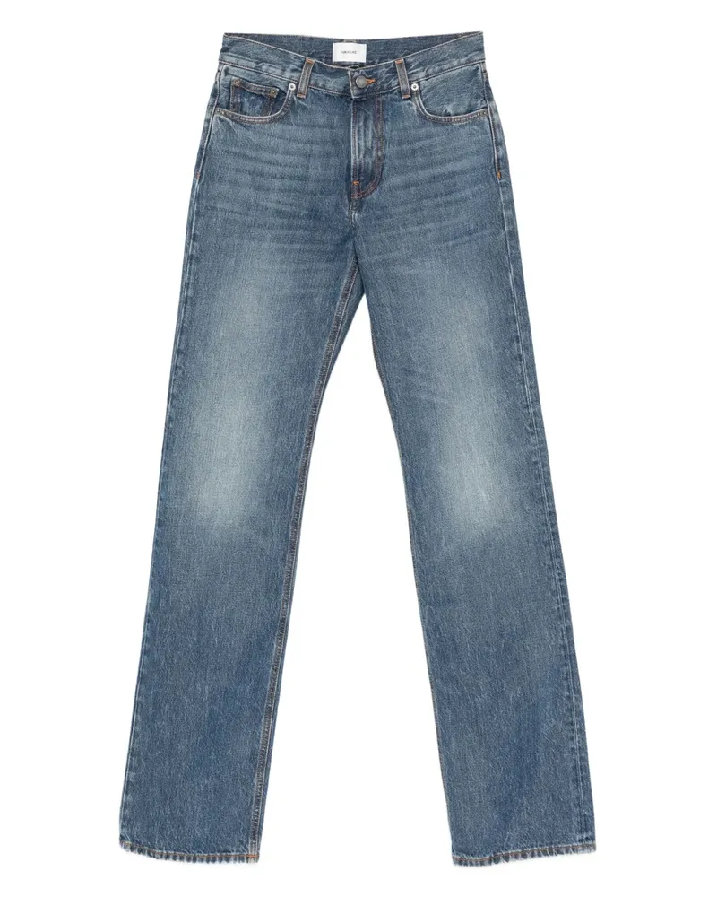 Haikure Cleo Jeans mit dunkler Waschung - Blau Blau