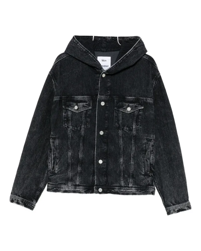 Won Hundred Edward Jacke - Schwarz Schwarz