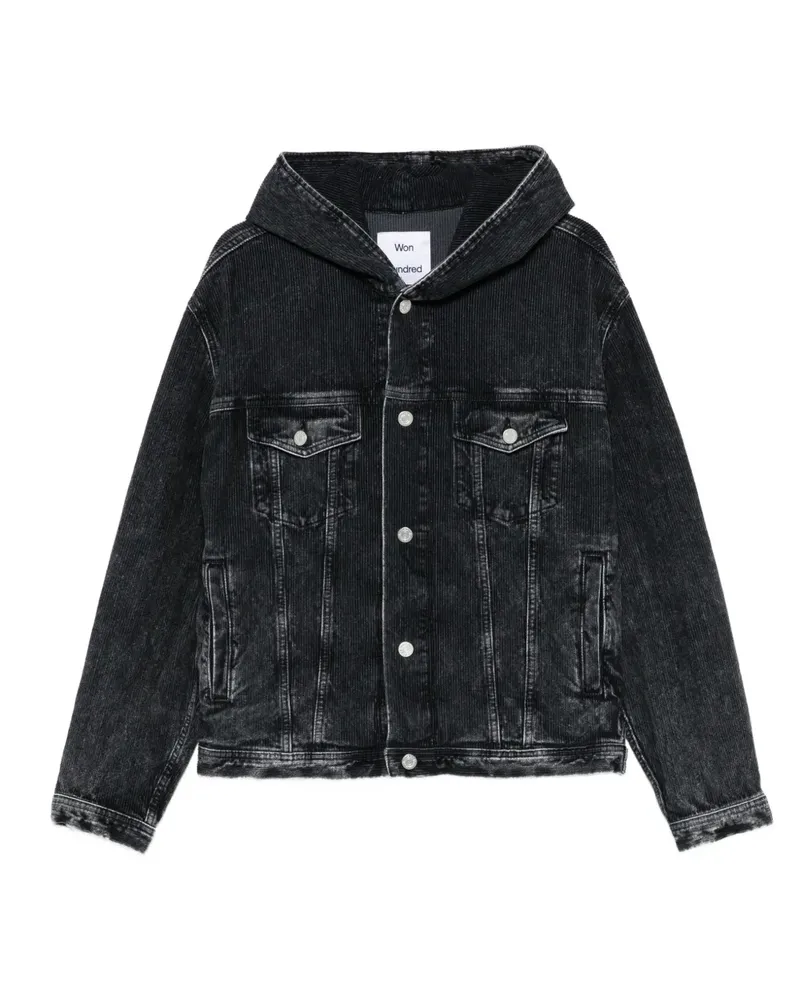 Won Hundred Edward Jacke - Schwarz Schwarz