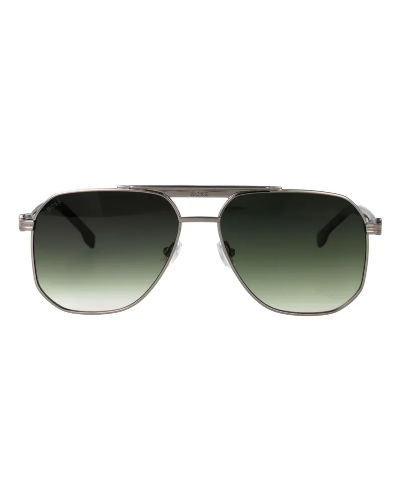 HUGO BOSS Getönte Pilotenbrille - Schwarz Schwarz