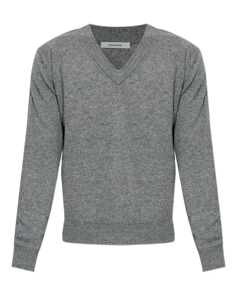 Entire Studios V-neck sweater - Grau Grau