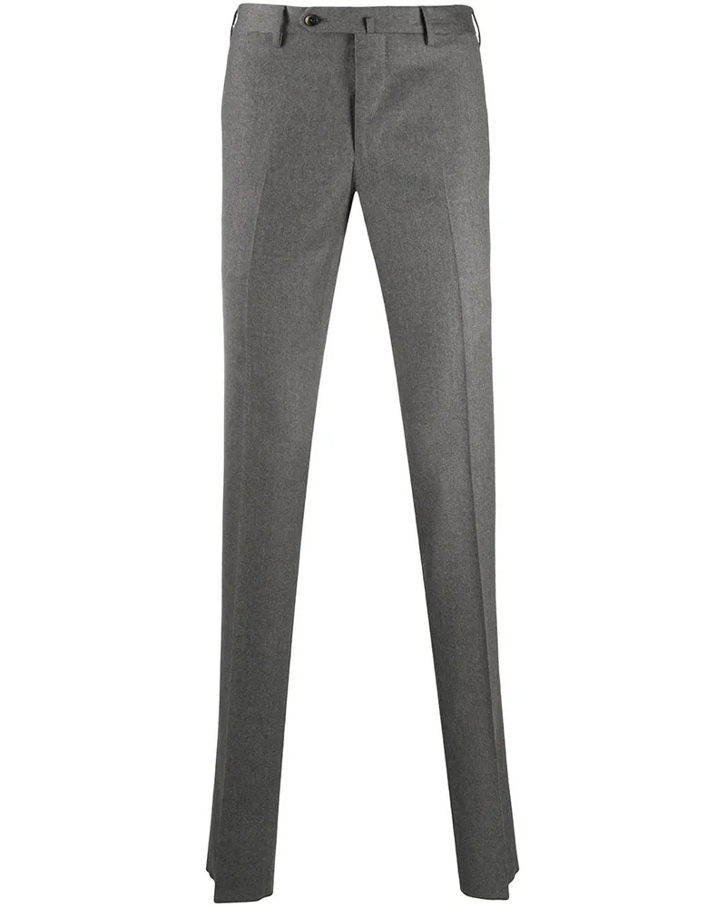 PT TORINO Hose mit schmalem Schnitt - Grau Grau