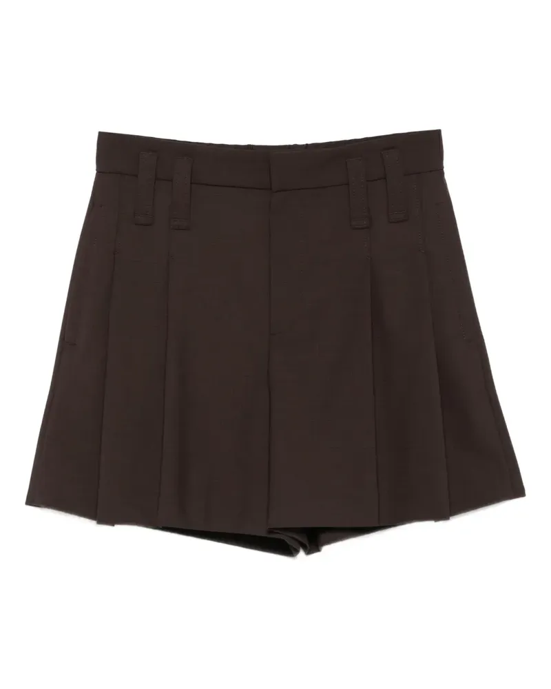 Brunello Cucinelli Shorts mit Falten - Braun Braun