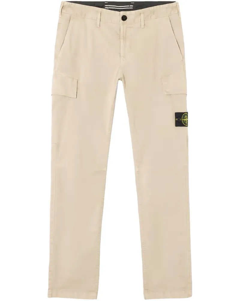 Stone Island Cargohose mit Stretchanteil - Nude Nude