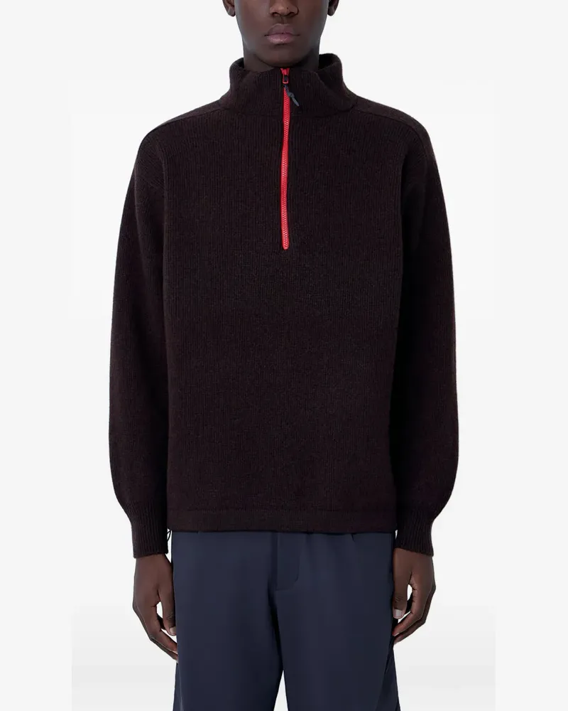 GR10K quarter-zip sweater - Braun Braun