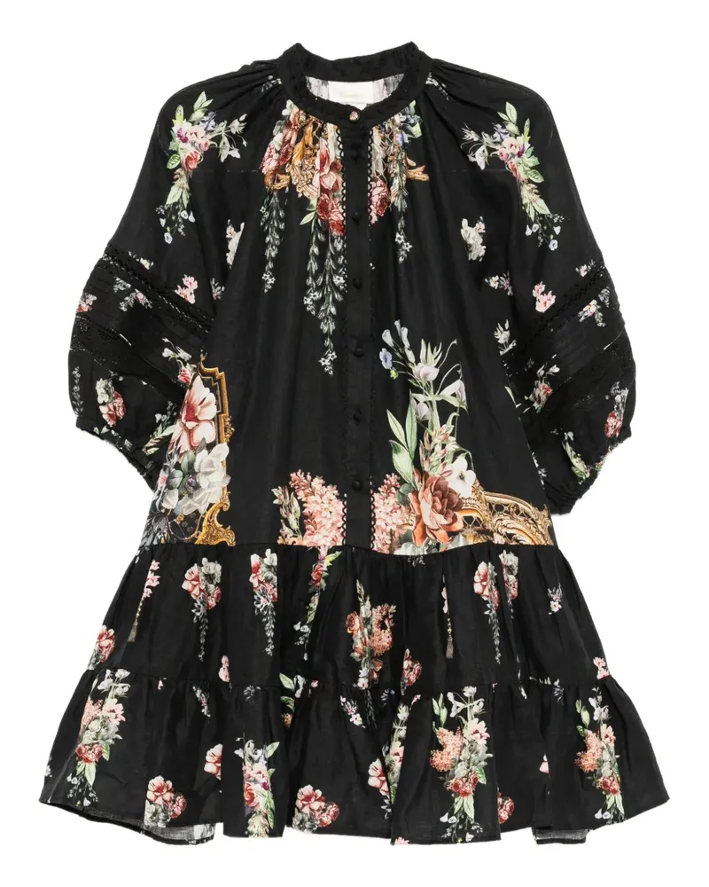 Camilla Noble Endeavors Kleid - Schwarz Schwarz