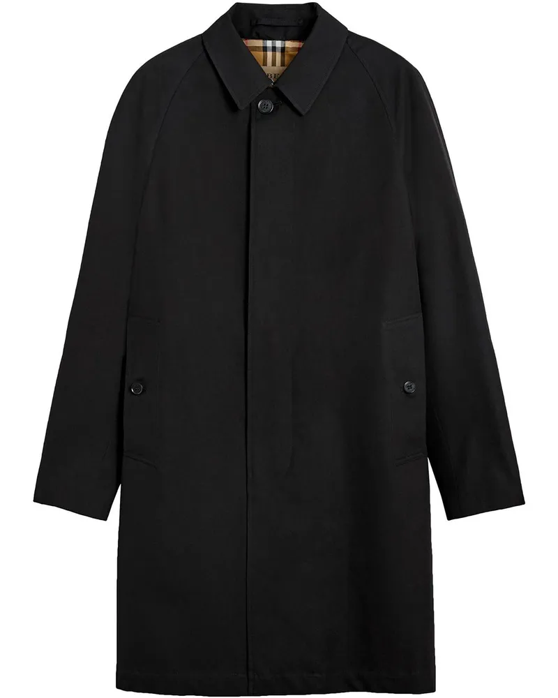 Burberry The Camden' Mantel - Schwarz Schwarz