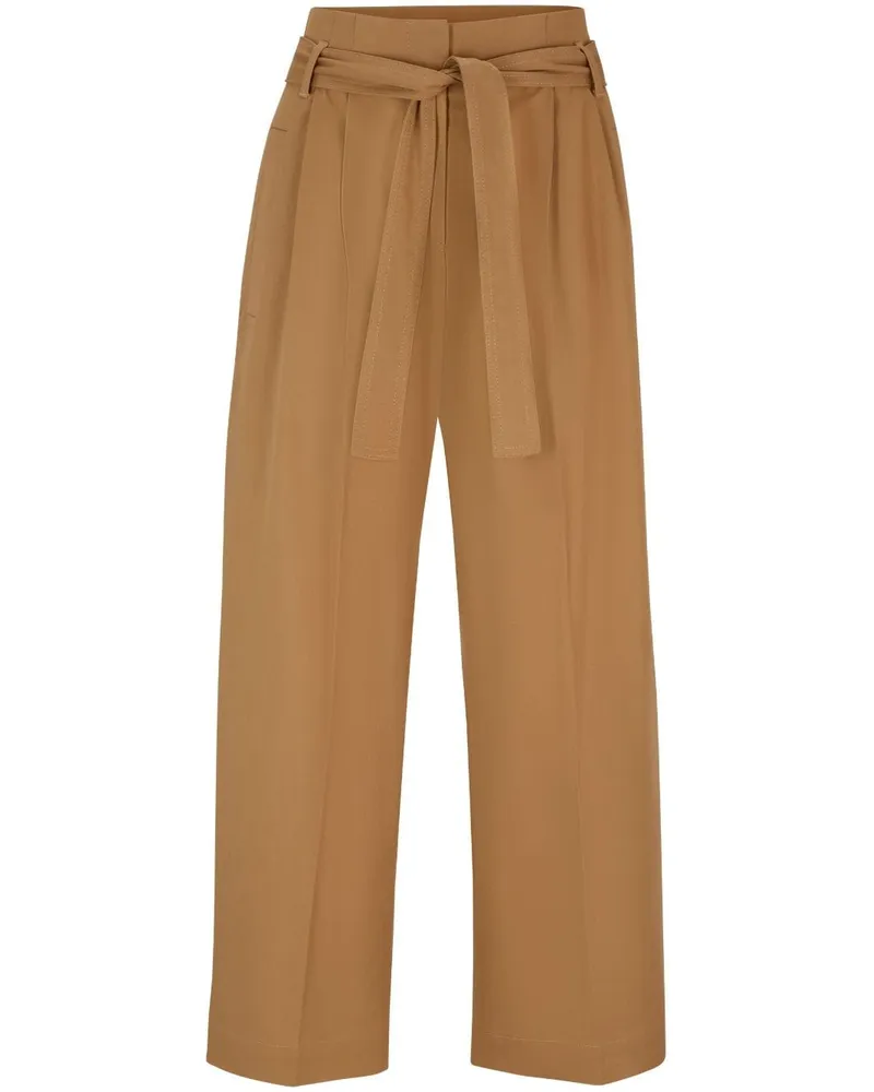 HUGO BOSS Gerade Hose - Nude Nude