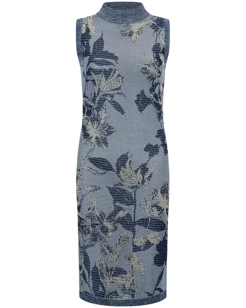 Shanghai Tang Tang Kleid - Blau Blau