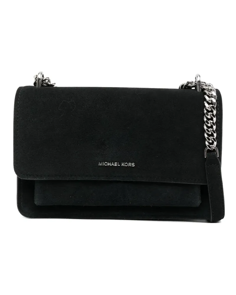 Michael Kors Große Claire Schultertasche - Schwarz Schwarz