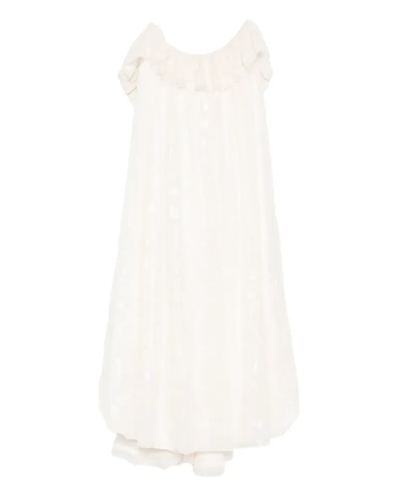 Parlor x Alice Cavaleru spaghetti-strap midi dress - Nude Nude