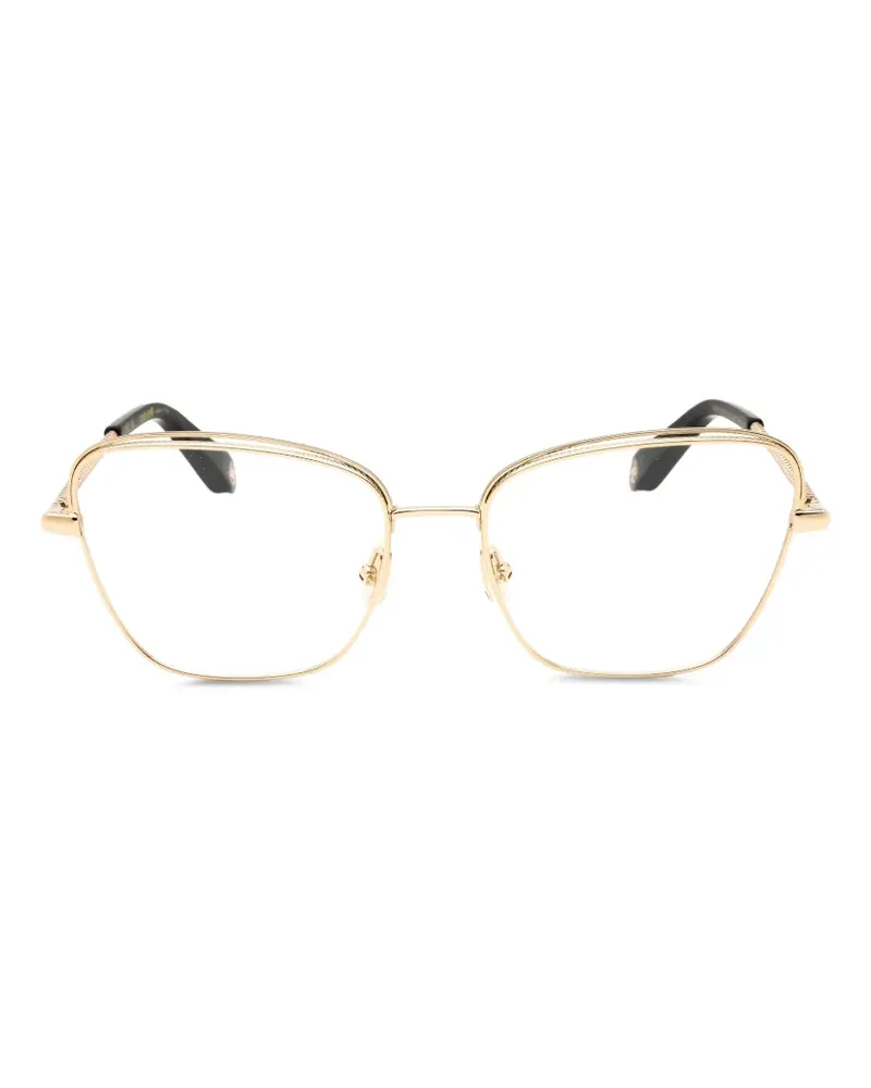 Roberto Cavalli Brille mit Cat-Eye-Gestell - Gold Gold