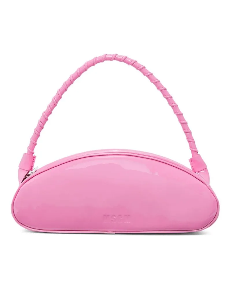 MSGM Shopper mit Logo-Prägung - Rosa Rosa