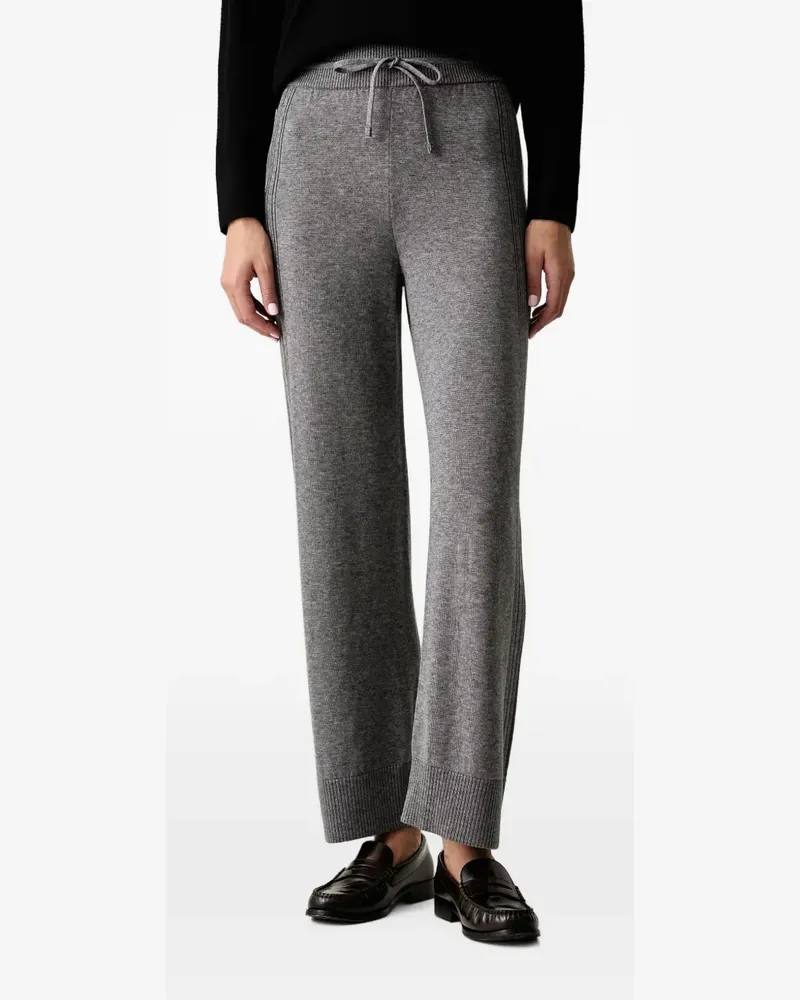 Ermanno Scervino Gestrickte Hose mit Kordelzug - Grau Grau