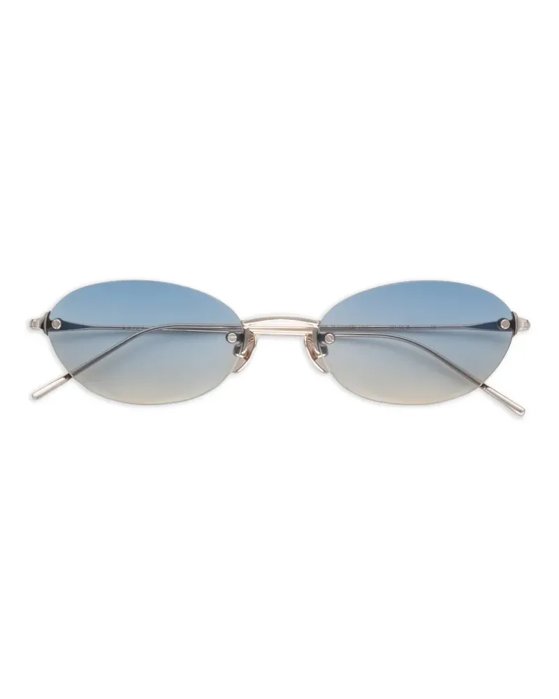 AKILA Rahmenlose Brille aus Titan - Silber Silber