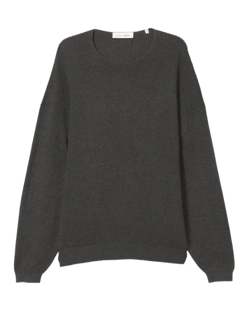 Fear of God Pullover aus Waffelstrick mit überschnittenen Schultern - Grau Grau