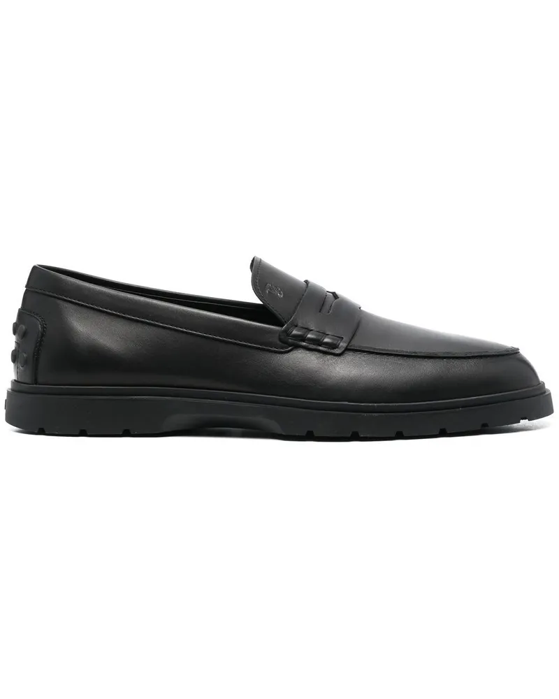 TOD'S Klassische Penny-Loafer - Schwarz Schwarz
