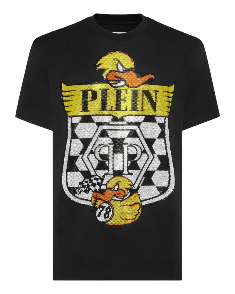 Philipp Plein Duck 1978 T-Shirt - Schwarz Schwarz