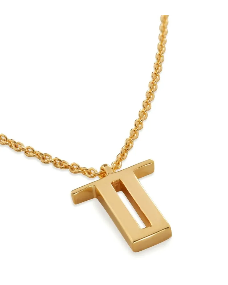 Monica Vinader T Halskette - Gold Gold