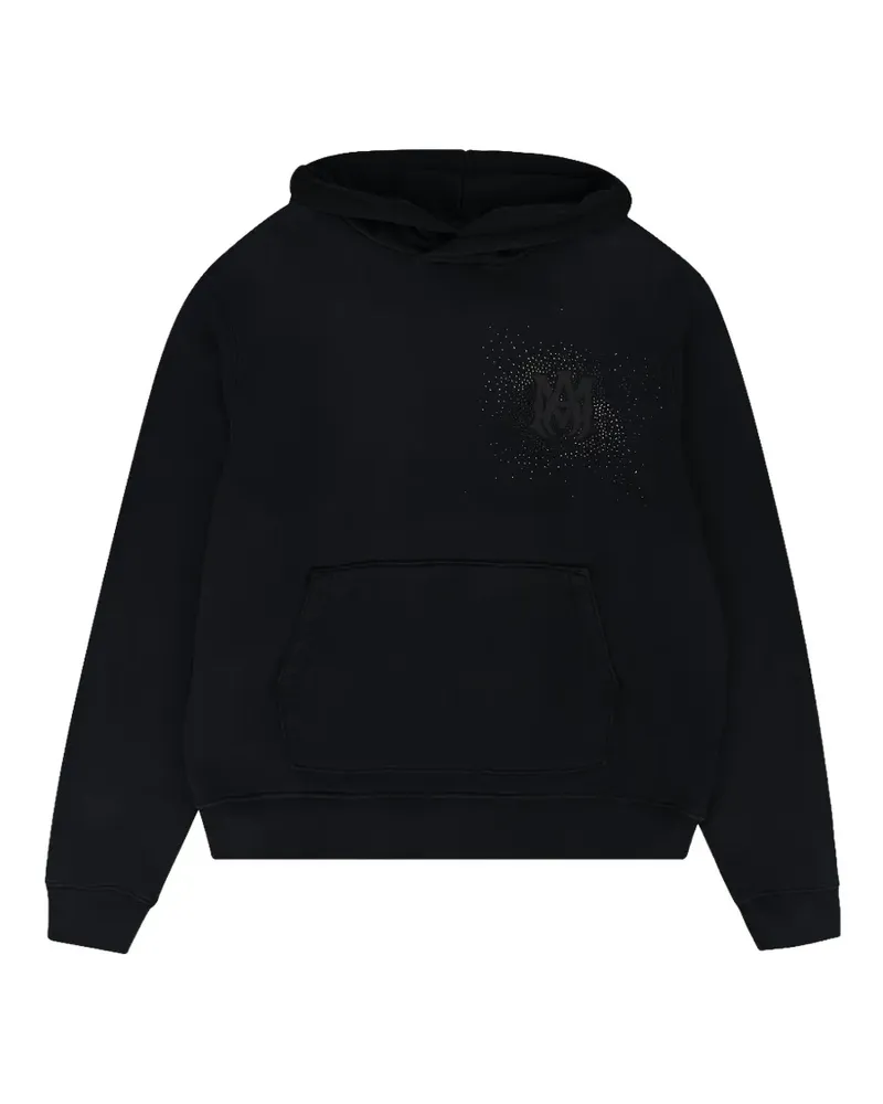 Amiri Crystal Burst MA pouch-pocket hoodie - Schwarz Schwarz