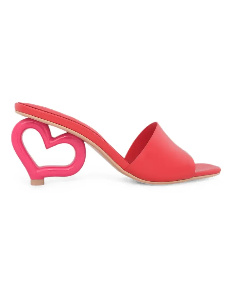 Kat Maconie Sandalen mit Herzabsatz - Rot Rot