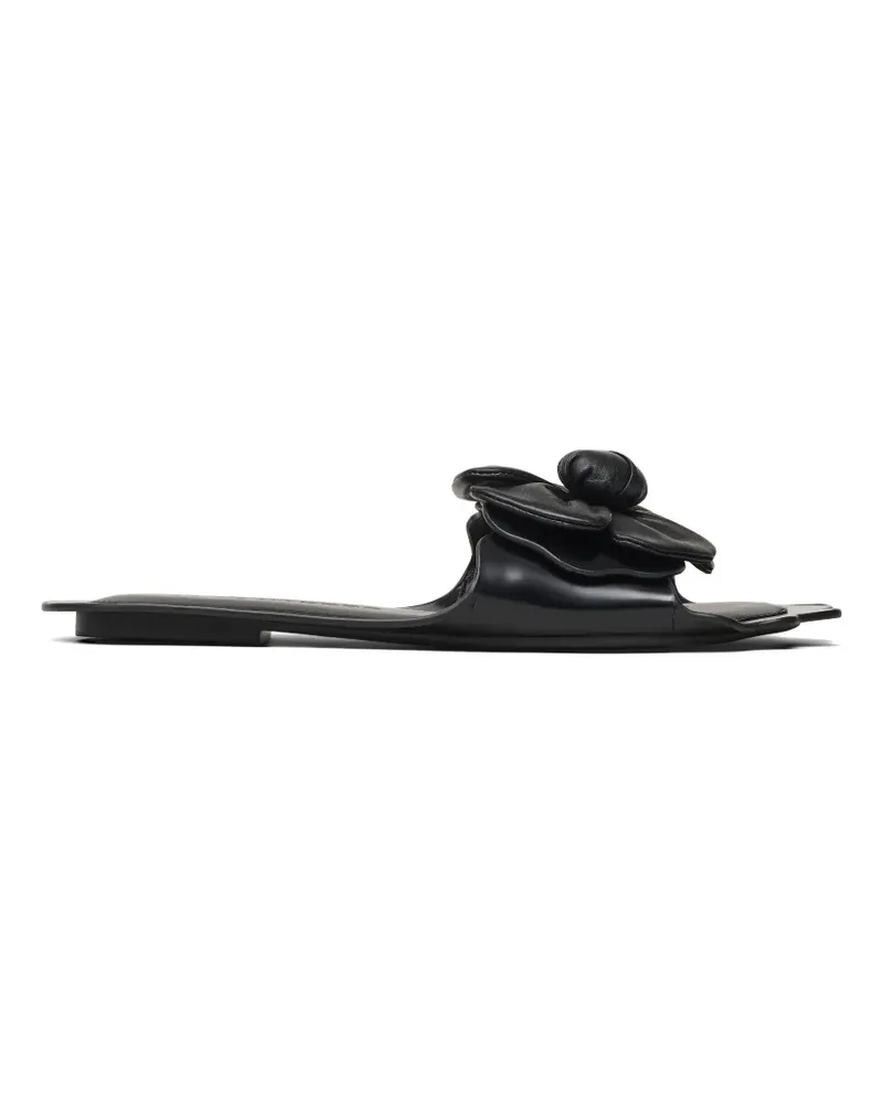 Marc Jacobs Daisy scalloped-edge sandals - Schwarz Schwarz