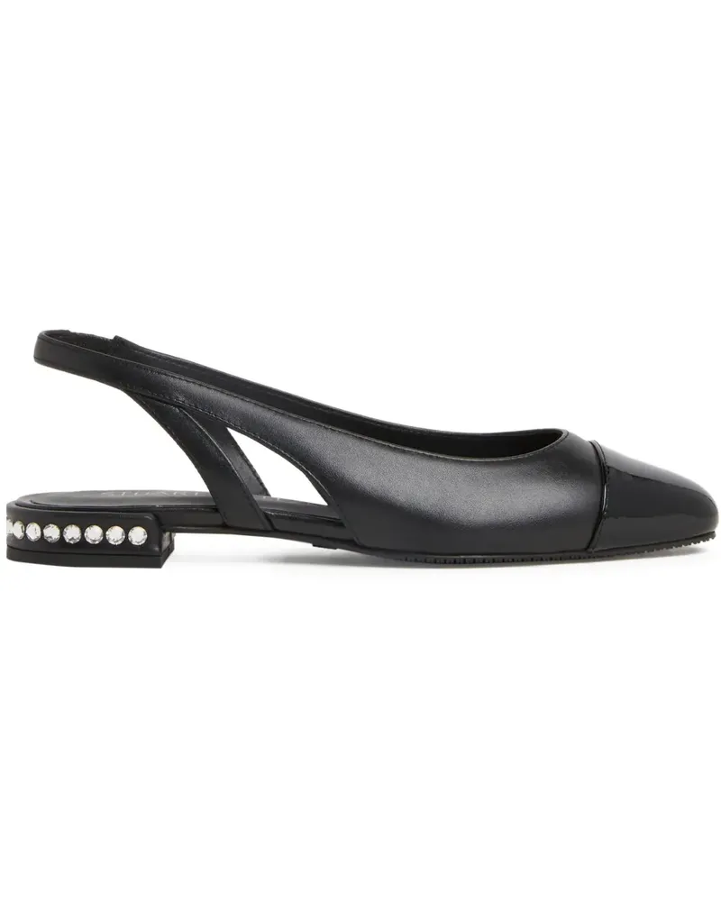Stuart Weitzman Crystal Slingback-Pumps - Schwarz Schwarz