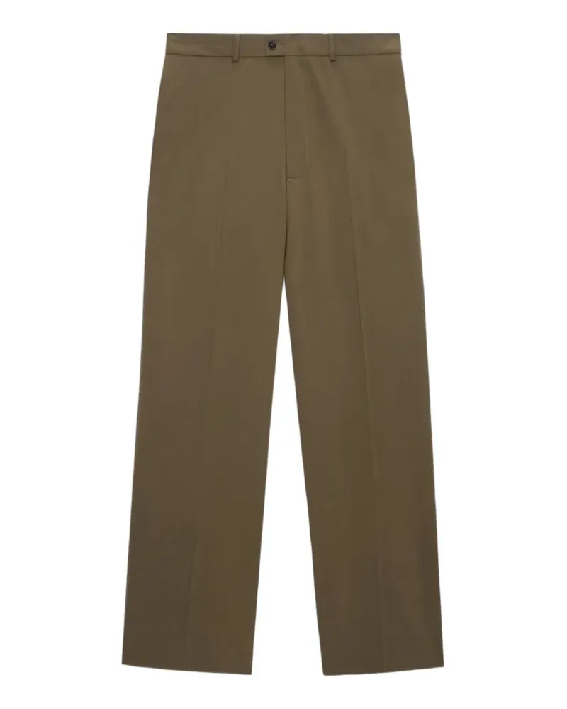 MSGM Hose mit weitem Bein - Braun Braun