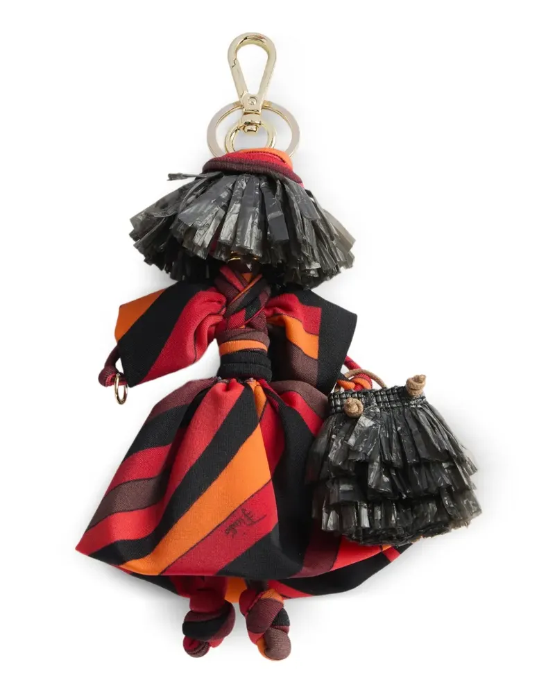 Emilio Pucci bag charm in Iride-print - Schwarz Schwarz