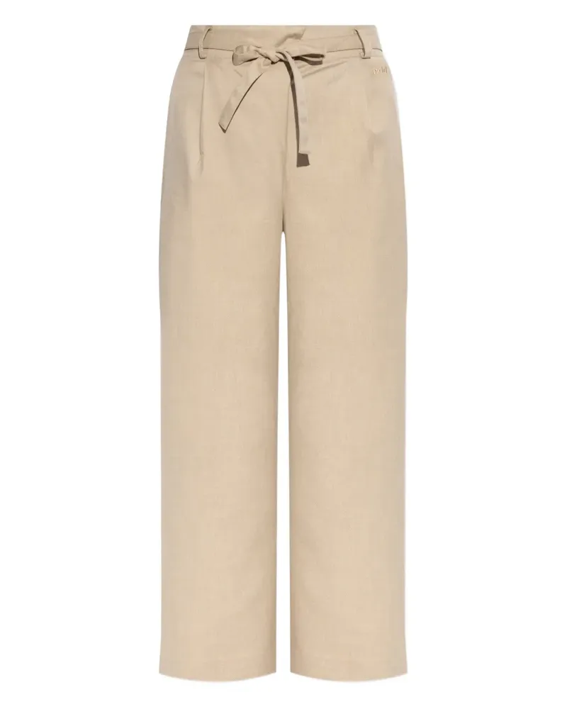 ADD Hose mit Logo-Stickerei - Nude Nude