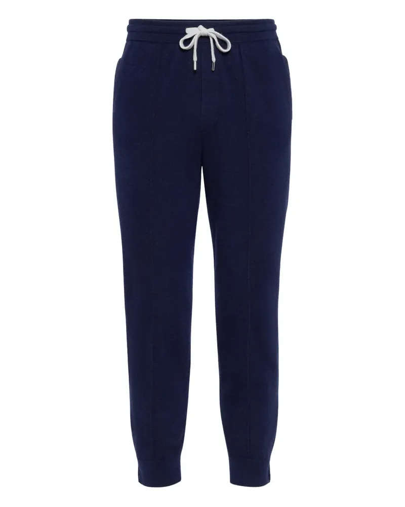 Brunello Cucinelli Jogginghose aus Kaschmir - Blau Blau