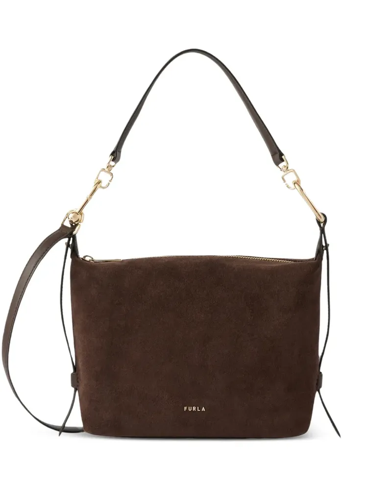 Furla Toni Schultertasche - Braun Braun