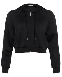 Eres Ese Cropped-Hoodie Schwarz