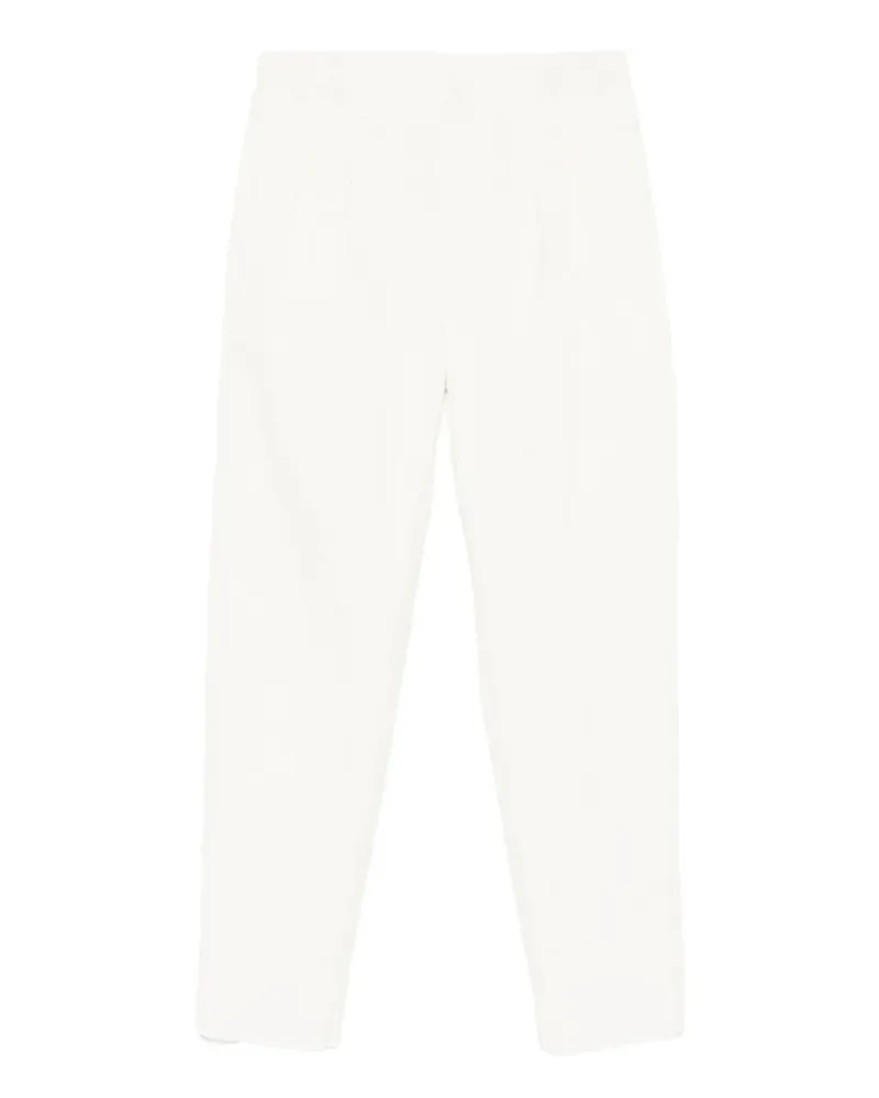 Tagliatore Hose mit Falten - Weiß Weiß