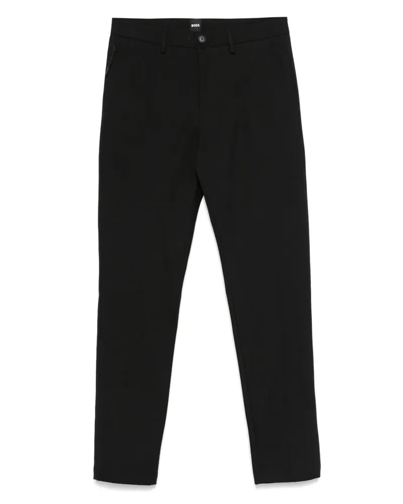 HUGO BOSS Hose aus Baumwollgemisch - Schwarz Schwarz