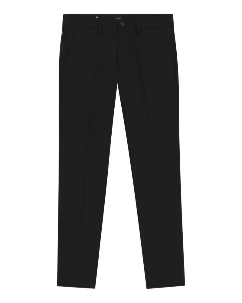 HUGO BOSS Hose aus Baumwollgemisch - Schwarz Schwarz