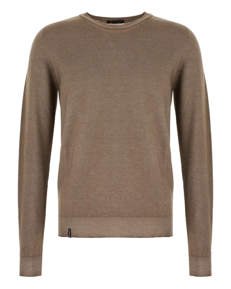 Arovescio crew-neck sweater - Braun Braun