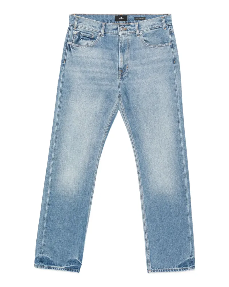 7 for all mankind straight-leg jeans - Blau Blau