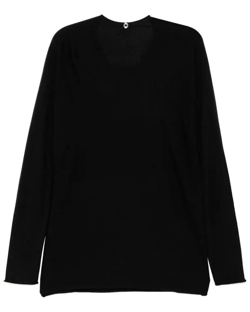 Label Under Construction Pullover mit Rundhalsausschnitt - Grau Grau