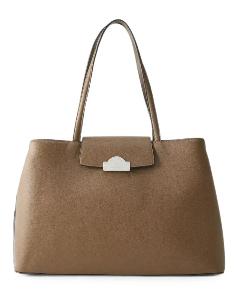 Karl Lagerfeld Rue St-Guillaume magnetic-fastening tote bag - Braun Braun