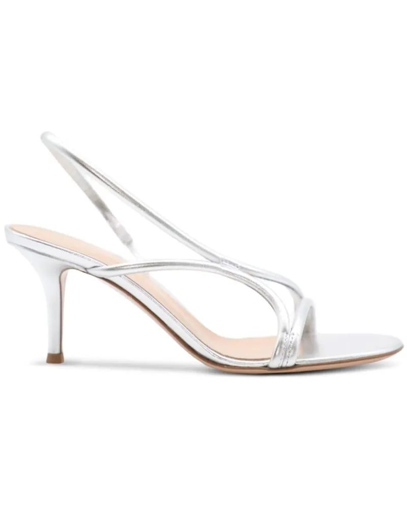 Gianvito Rossi Sandalen mit runder Kappe - Silber Silber