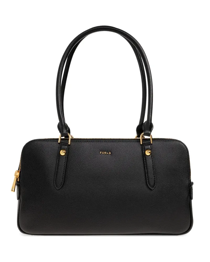 Furla Mittelgroße Boston Tote Bag - Schwarz Schwarz