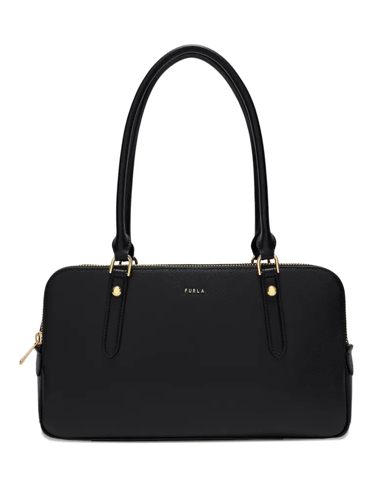 Furla Mittelgroße Boston Tote Bag - Schwarz Schwarz